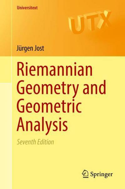 Cover for Jurgen Jost · Riemannian Geometry and Geometric Analysis - Universitext (Paperback Book) [7th ed. 2017 edition] (2017)