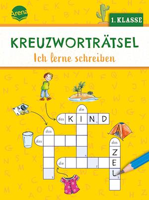 Cover for Helen Seeberg · Kreuzworträtsel. Ich lerne schreiben (1. Klasse) (Book) (2024)