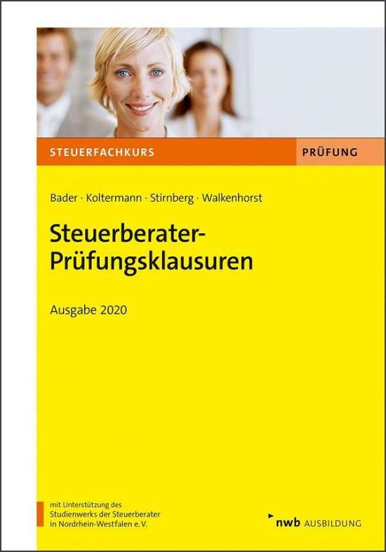 Cover for Bader · Steuerberater-Prüfungsklausuren (Bog)