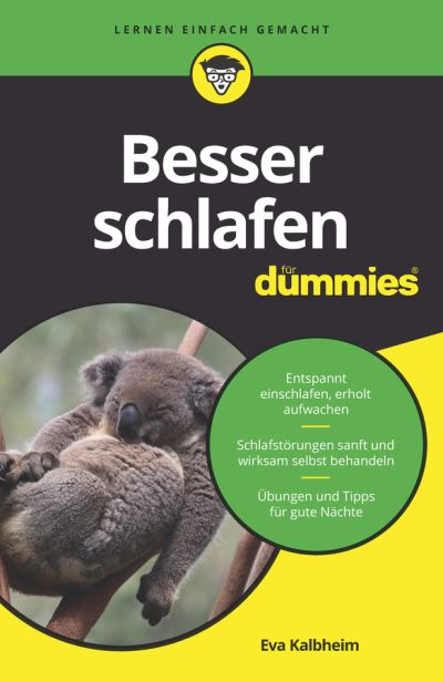 Cover for Eva Kalbheim · Besser schlafen fur Dummies - Fur Dummies (Paperback Book) (2020)