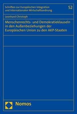 Cover for Christoph · Menschenrechts- und Demokrati (Book) (2020)