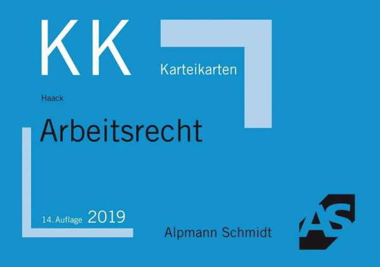 Cover for Haack · Karteikarten Arbeitsrecht (Book)