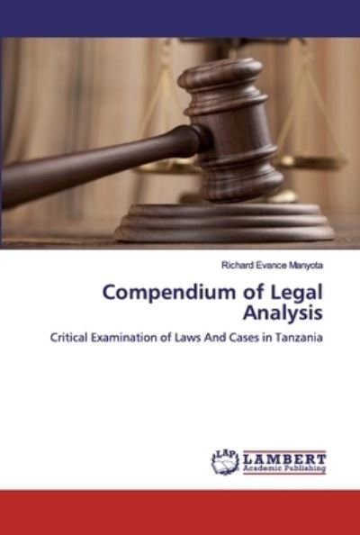 Cover for Manyota · Compendium of Legal Analysis (Book) (2019)