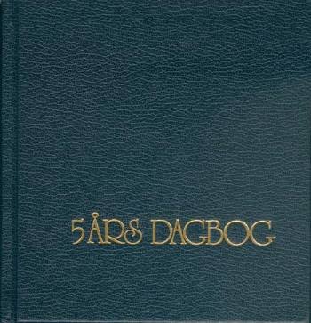 Cover for Ingen Forfatter · 5 års dagbog, blå (Bound Book) [1st edition] [Indbundet] (2006)