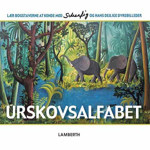 Cover for Lena Lamberth · Urskovsalfabet (Cardboard Book) [1th edição] (2019)