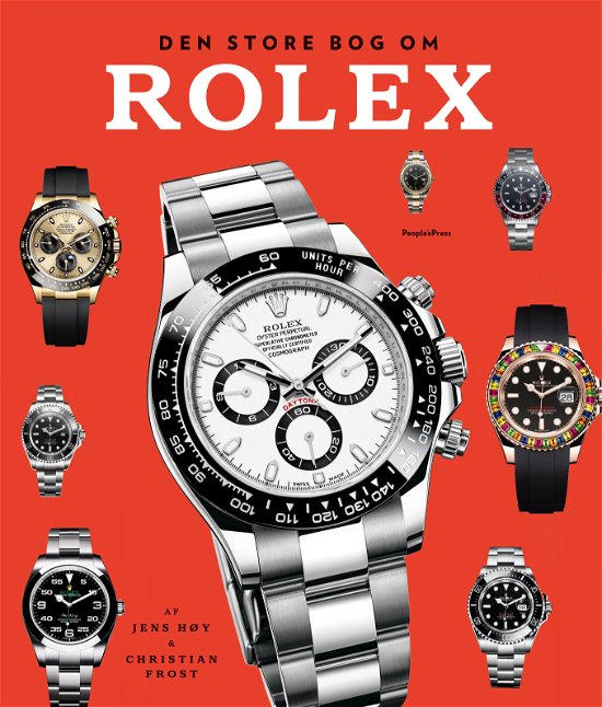 Cover for Jens Høy og Christian Frost · Den store bog om Rolex revideret udgave (Bound Book) [2º edição] (2017)