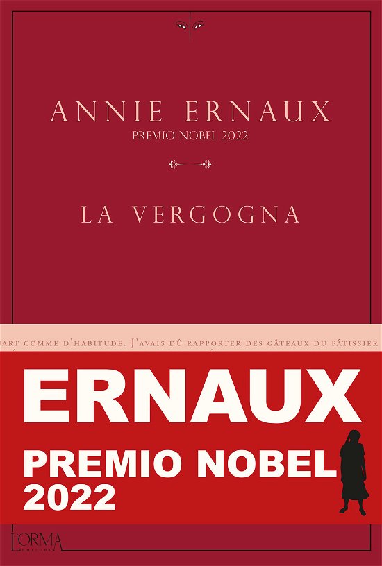 Cover for Annie Ernaux · La Vergogna (Bog)