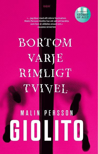 Cover for Malin Persson Giolito · Sophia Weber: Bortom varje rimligt tvivel (Buch) (2017)