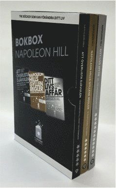 Cover for Max Söderpalm · Napoleon Hill - Tre böcker som kan förändra ditt liv Samlarbox (Map) (2014)