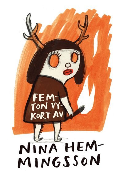 Cover for Nina Hemmingsson · 15 vykort av Nina Hemmingsson (Buch) (2021)