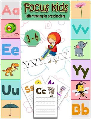 Focus Kids letter tracing for preschoolers - Friends - Livros - Independently Published - 9798656795593 - 11 de julho de 2020