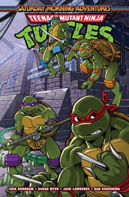 Cover for Erik Burnham · Teenage Mutant Ninja Turtles: Saturday Morning Adventures, Vol. 3 (Paperback Bog) (2024)