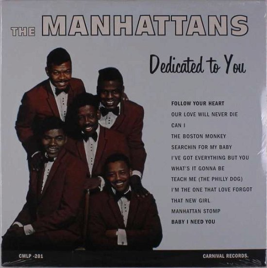 Cover for Manhattans · Dedicated To You (LP) (2003)