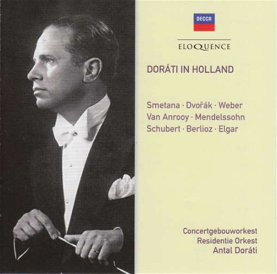 Cover for Smetana / Dvorak / Weber · Dorati in Holland (CD) (2017)