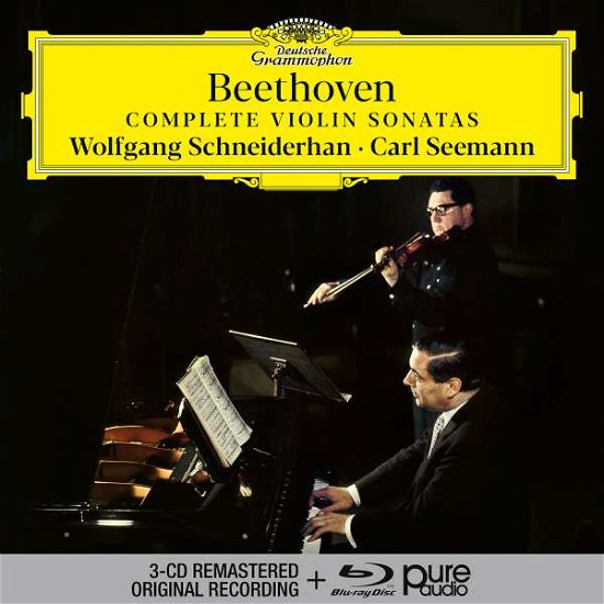 Cover for Wolfgang Schneiderhan &amp; Carl Seemann · Beethoven: Complete Violin Sonatas (CD) [Deluxe edition] (2020)