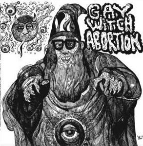 Cover for Gay Witch Abortion · Split (LP) (2018)