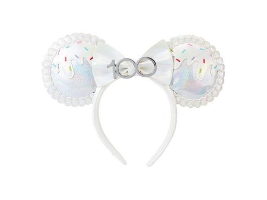 Loungefly Disney 100th - Celebration Cake Minnie Ears Headband (wdhb0122) - Loungefly - Merchandise -  - 0671803472594 - 28. oktober 2023