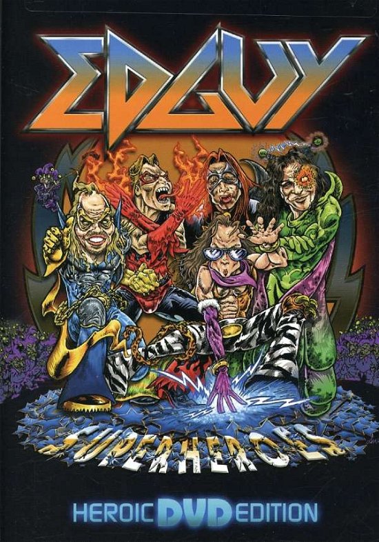 Cover for Edguy · Edguy - Superheroes (DVD) (2008)