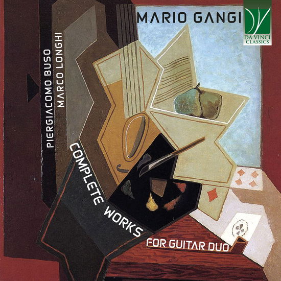 Cover for Piergiacomo Buso &amp; Marco Longhi · Mario Gangi: Complete Works For Guitar Duo (CD) (2025)