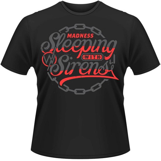 Cover for Sleeping with Sirens · Sleeping With Sirens: Madness (T-Shirt Unisex Tg. S) (N/A) [size S] [Black edition] (2015)