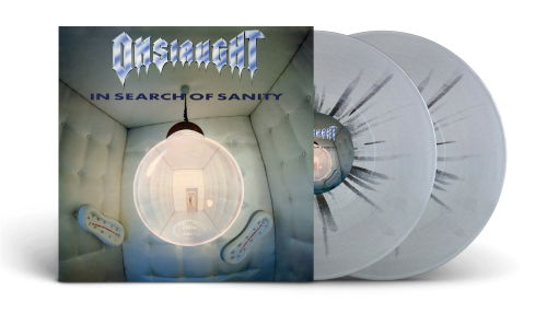 In Search Of Sanity (Grey / Black Splatter Vinyl) - Onslaught - Musik - BACK ON BLACK - 0803341571594 - 4. august 2023