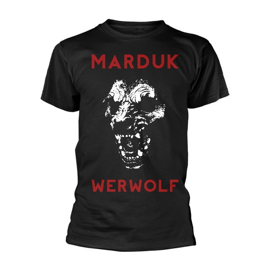 Cover for Marduk · Werwolf (T-shirt) [size L] [Black edition] (2020)