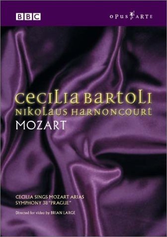Cover for Mozart / Bartoli / Harnoncourt / Concentus Musicus · Cecilia Sings Mozart (DVD) (2003)