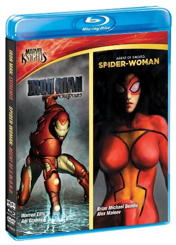Cover for Marvel Knights: Iron Man &amp; Spi (Blu-ray) [Widescreen edition] (2011)