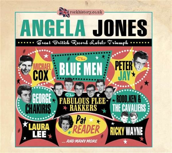 Cover for Various Artists · Angela Jones - Great British R (CD) (2016)