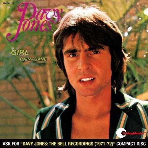 Cover for Davy Jones · Girl / Rainy Jane (7&quot;) [Limited edition] (2012)