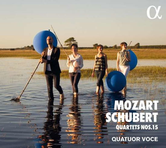 Mozart / Schubert Quartets Nos.15 - Quatuor Voce - Muzyka - ALPHA - 3760014195594 - 6 września 2019