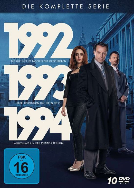 Cover for Accorsi,stefano / Caprino,guido / Leone,miriam · 1992-1993-1994-die Polit-trilogie-komplett Ltd. (DVD) (2021)