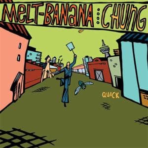 Cover for Melt-Banana &amp; Chung · Split (LP) (2005)