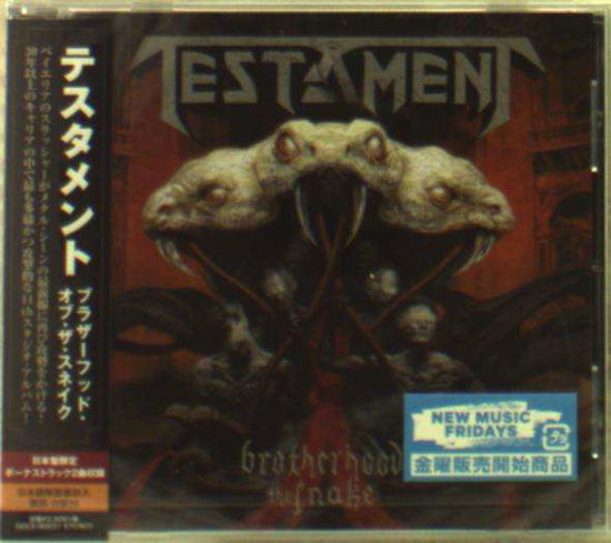 Cover for Testament · Brotherhood Of Snake (CD) [Japan Import edition] (2016)