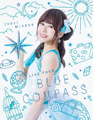 Cover for Inori Minase · Inori Minase Live Tour Blue Compass (MBD) [Japan Import edition] (2018)