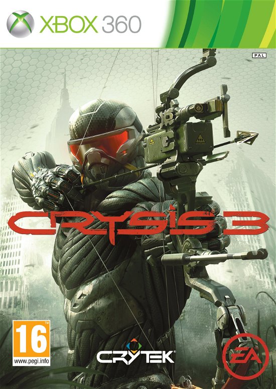 Cover for Spil-xbox · Crysis 3 (X360) (2013)
