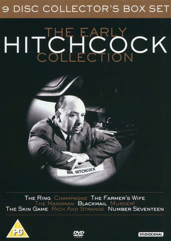 Cover for Alfred Hitchcock · Hitchcock Early Years Resleeve (DVD) (2016)