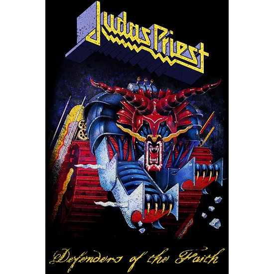Judas Priest Textile Poster: Defenders Of The Faith - Judas Priest - Koopwaar - ROCKOFF - 5055339754594 - 