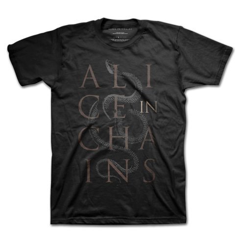 Cover for Alice In Chains · Alice In Chains Unisex T-Shirt: Snakes (T-shirt) [size S] [Black - Unisex edition] (2020)