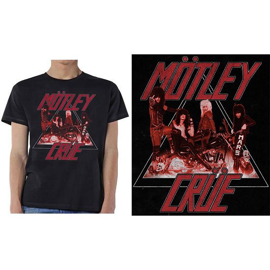 Motley Crue Unisex T-Shirt: Too Fast Cycle - Mötley Crüe - Produtos - MERCHANDISE - 5056170673594 - 12 de agosto de 2019