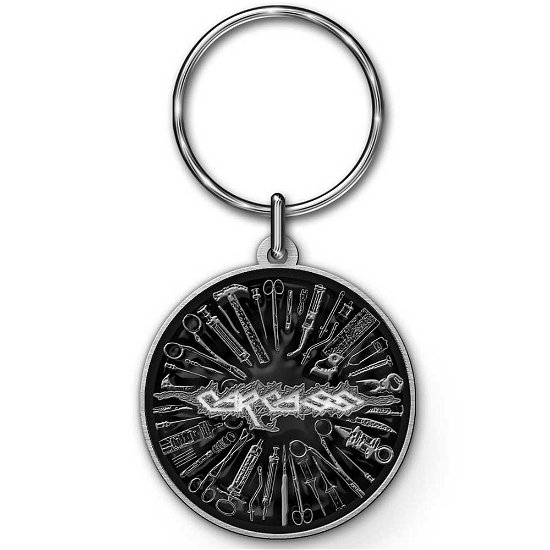 Carcass Keychain: Tools (Enamel In-Fill) - Carcass - Merchandise -  - 5056365716594 - 