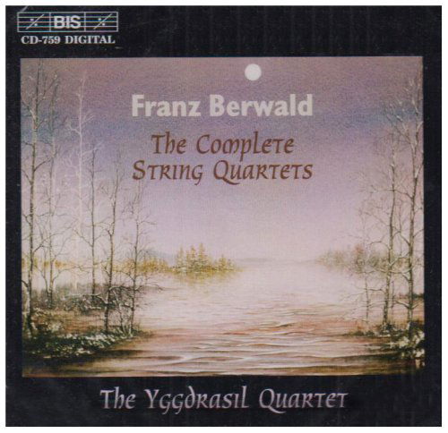 Complete String Quartets 1-3 - Berwald / Yggdrasil Quartet - Music - BIS - 7318590007594 - November 19, 1996