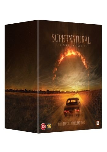 Cover for Supernatural · Supernatural - The Complete Series (Sæson 1-15) (DVD) (2021)