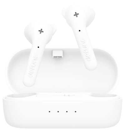Cover for Defunc · DeFunc TRUE BASIC Wireless Bluetooth Earbuds (White) (In-Ear Headphones)
