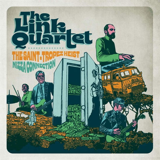 Cover for The Link Quartet · Saint-Tropez Heist, The / Nizza Connection (LP) [Repress edition] (2021)