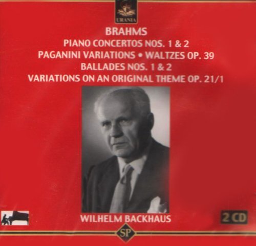 Cover for Brahms / Backhaus / Bbc Sym Orch / Boult · Concerto for Piano &amp; Orchestra (CD) (2007)
