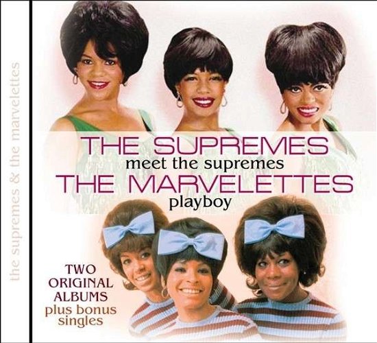 Cover for Supremes / Marvelettes · Meet The Supremes / Playboy (CD) (2013)