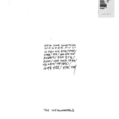 Cover for Epik High · We've Done Something Wonderful - The Instrumentals (CD) (2017)