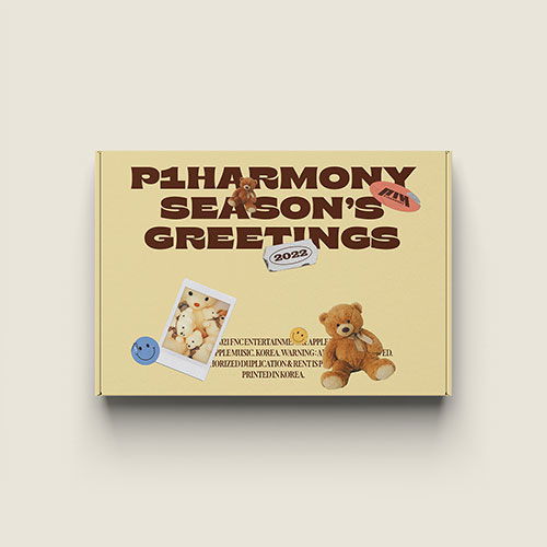 2022 SEASON'S GREETINGS - P1harmony - Produtos -  - 8809368958594 - 26 de dezembro de 2021