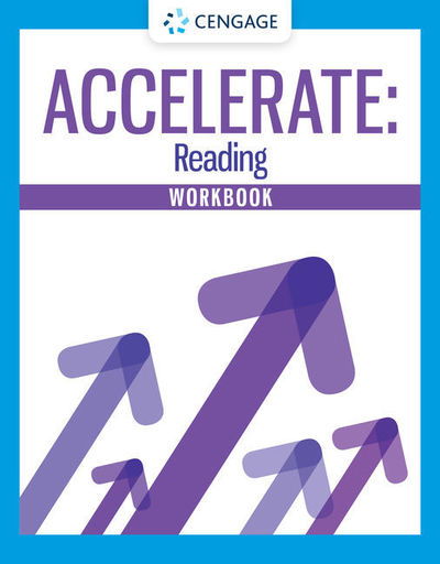 Cover for Cengage Learning · Student Workbook for Cengage's MindTap Accelerate: Reading, 1 term Instant Access (Paperback Book) [New edition] (2019)